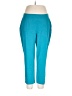 Zenergy by Chico's Solid Teal Active Pants Size Lg (2) - photo 1
