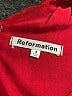 Reformation 100% Rayon Red Casual Dress Size 8 - photo 7