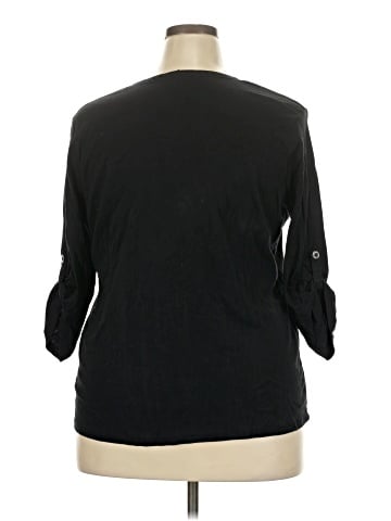 Lauren by Ralph Lauren 3/4 Sleeve Top (view 2)