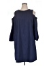Halogen Solid Blue Casual Dress Size XL - photo 1