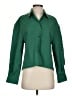 Naked Zebra 100% Polyester Green Long Sleeve Blouse Size S - photo 1