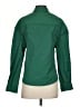 Naked Zebra 100% Polyester Green Long Sleeve Blouse Size S - photo 2