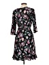 Leota Paisley Black Casual Dress Size L (petite) - photo 2
