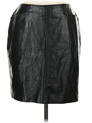 Bagatelle Faux Leather Skirt (view 1)