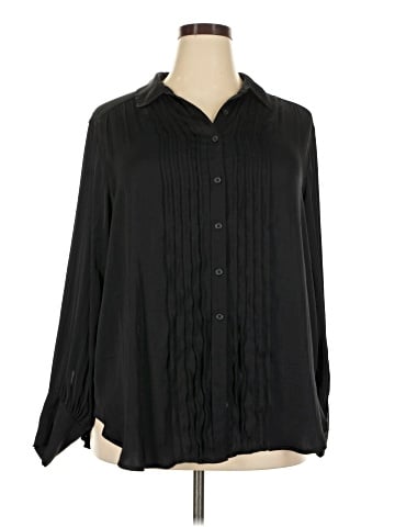 By Anthropologie Long Sleeve Blouse (view 1)