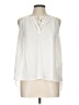 Love Tree 100% Polyester Ivory Sleeveless Blouse Size L - photo 1