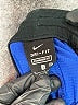 Nike 100% Polyester Color Block Blue Athletic Shorts Size S (kids) - photo 3