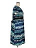 Apt. 9 Print Blue Cocktail Dress Size XL - photo 4