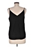 Express 100% Polyester Black Sleeveless Top Size M - photo 2