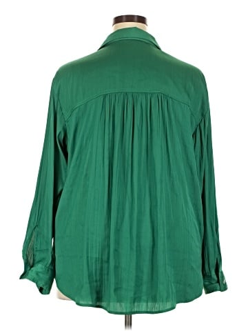By Anthropologie Long Sleeve Button-Down Shirt (view 2)