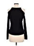 Material Girl Black Long Sleeve Top Size M - photo 2