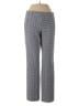 Banana Republic Houndstooth Gray Casual Pants Size 4 - photo 1