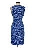 Susana Monaco Print Blue Cocktail Dress Size S - photo 2