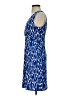 Susana Monaco Print Blue Cocktail Dress Size S - photo 5