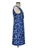 Susana Monaco Print Blue Cocktail Dress Size S - photo 4