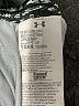 Under Armour 100% Polyester Chevron-herringbone Black Athletic Shorts Size M - photo 3