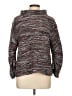 Vince Camuto Tweed Burgundy Turtleneck Sweater Size L - photo 1