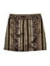 Liquid Print Brown Skort Size 4 - photo 1