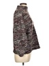 Vince Camuto Tweed Burgundy Turtleneck Sweater Size L - photo 4