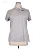 Nike 100% Polyester Gray Short Sleeve Top Size XL - photo 1