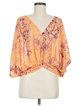 Free People Short Sleeve Blouse