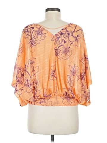 Free People Short Sleeve Blouse (view 2)