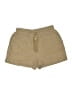 Rae Mode Solid Tan Khaki Shorts Size S - photo 1
