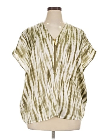 MICHAEL Michael Kors Short Sleeve Blouse (view 1)