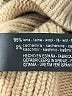 Zara Solid Tan Wool Pullover Sweater Size Med - Lg - photo 5