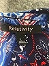 Relativity 100% Polyester Graphic Blue Sleeveless Blouse Size L - photo 7