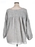 Lou & Grey Gray 3/4 Sleeve Blouse Size XL - photo 2