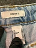 Forever 21 100% Cotton Graphic Blue Jeans Size 29 waist - photo 7