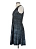 Everly Metallic Silver Cocktail Dress Size S - photo 5