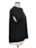 Pleione 100% Polyester Black Short Sleeve Blouse Size XL - photo 4