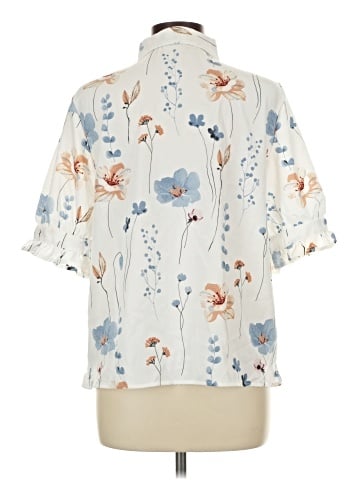 Unbranded Short Sleeve Blouse (view 2)