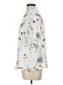 Unbranded Floral Ivory Short Sleeve Blouse Size L - photo 5