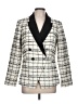 White House Black Market Houndstooth Ivory Blazer Size 10 - photo 1