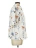Unbranded Floral Ivory Short Sleeve Blouse Size L - photo 4