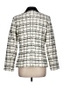 White House Black Market Houndstooth Ivory Blazer Size 10 - photo 2