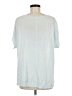 Halogen 100% Polyester Teal Short Sleeve Blouse Size M - photo 2