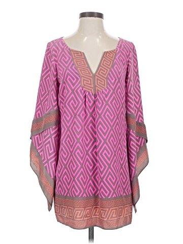 Alice & Trixie 3/4 Sleeve Silk Top (view 1)