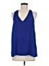 Banana Republic 100% Polyester Blue Sleeveless Blouse Size M - photo 1