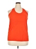 Athleta 100% Nylon Orange Active Tank Size 2X - photo 1