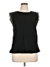 Hazel Black Sleeveless T-Shirt Size L - photo 1