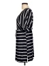Elan Stripes Blue Casual Dress Size L - photo 5