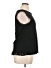 Hazel Black Sleeveless T-Shirt Size L - photo 4