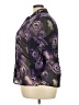 Serenade Purple 3/4 Sleeve Blouse Size 3X - photo 5