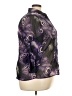 Serenade Purple 3/4 Sleeve Blouse Size 3X - photo 4