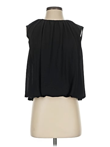 Madewell Sleeveless Bubble Top in Chiffon (view 1)