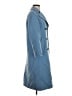 Zara Blue Wool Coat Size XS - photo 4